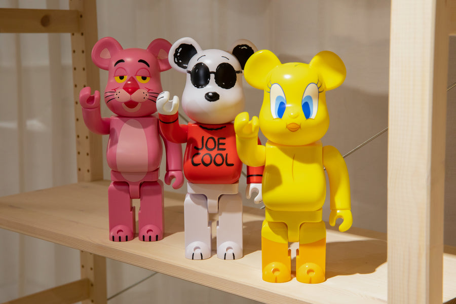 From Pac-Man to Pink Panther, awaken your inner child with this latest BE@RBRICK drop