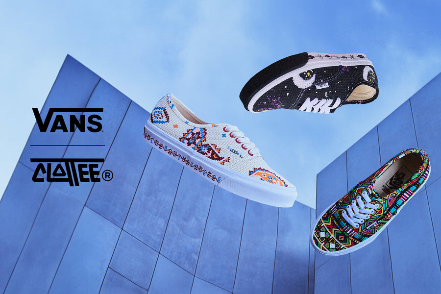 STEP INTO A PIXELATED UNIVERSE WITH CLOTTEE X VANS