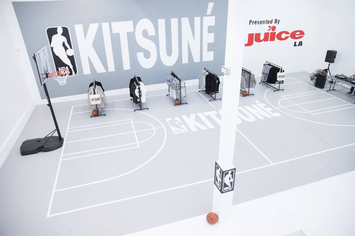 Kitsuné x NBA's First Ever Collaboration Comes to JUICE LA and Hong Kong
