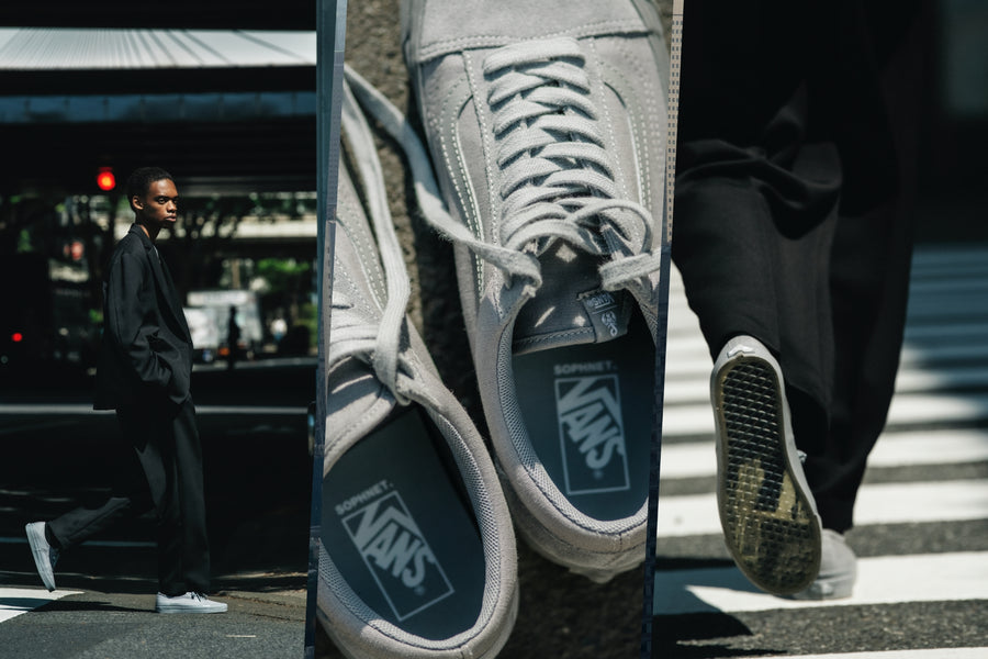 VANS AND SOPHNET. COLLABORATE IN A TRIBUTE TO TOKYO'S STREET CULTURE