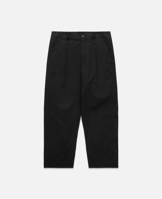Chinese Button Pants (Black)