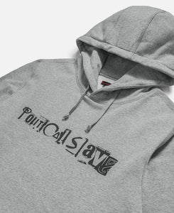 CLOT Political Slave Text Hoodie (Grey)