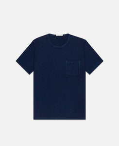 Clean Pocket Crew T-Shirt (Navy)