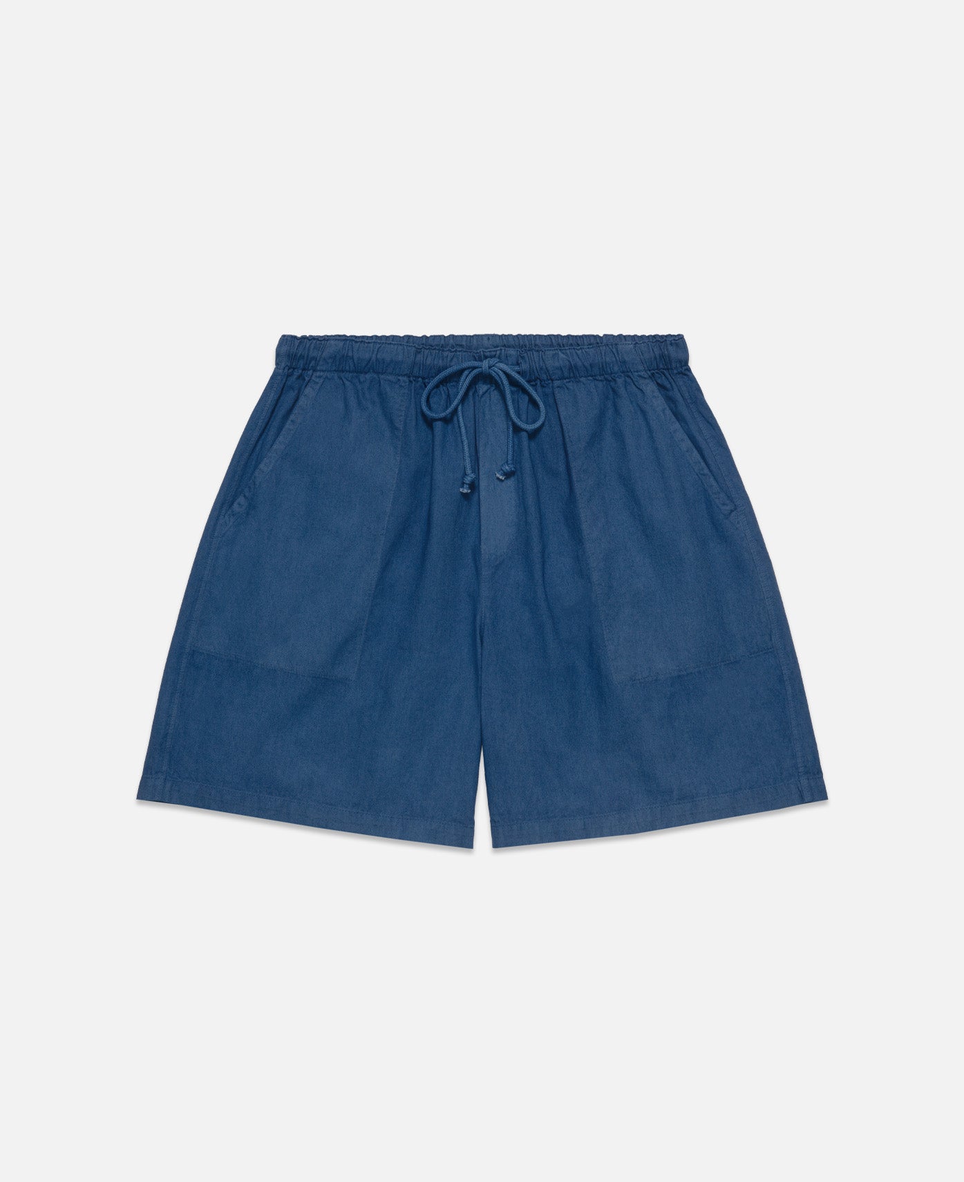 Ponya Drawstring Shorts (Blue)