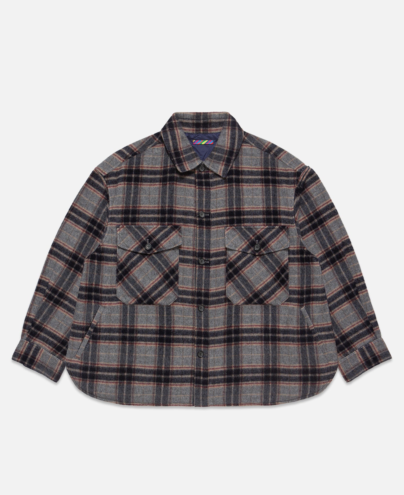 Wool CPO Shirt (Grey)