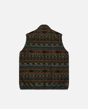 Piping Quilt Vest (Black)