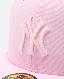 Sakura New York Yankees Cooperstown Lava Red Undervisor Pink 59Fifty Cap (Pink)