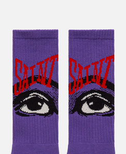 Eye Socks (Purple)