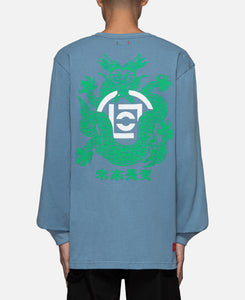 Dragon CLOT L/S T-Shirt (Blue)