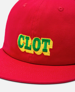 CLOT Logo Dad Cap (Red)