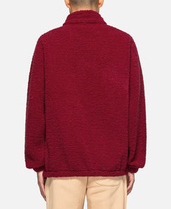 Neck Closure Full Over Jacket (Red)