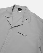 Nylon Short Sleeve Shirt (Grey)