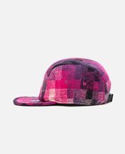 Ombre Check 5 Panel Hat (Purple)