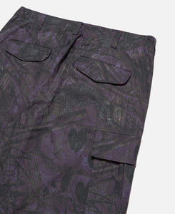 Belted BDU Pants (Purple)